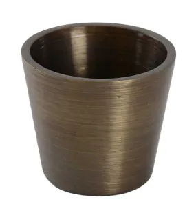 Renoir Brushed Antique Brass Leg Cup