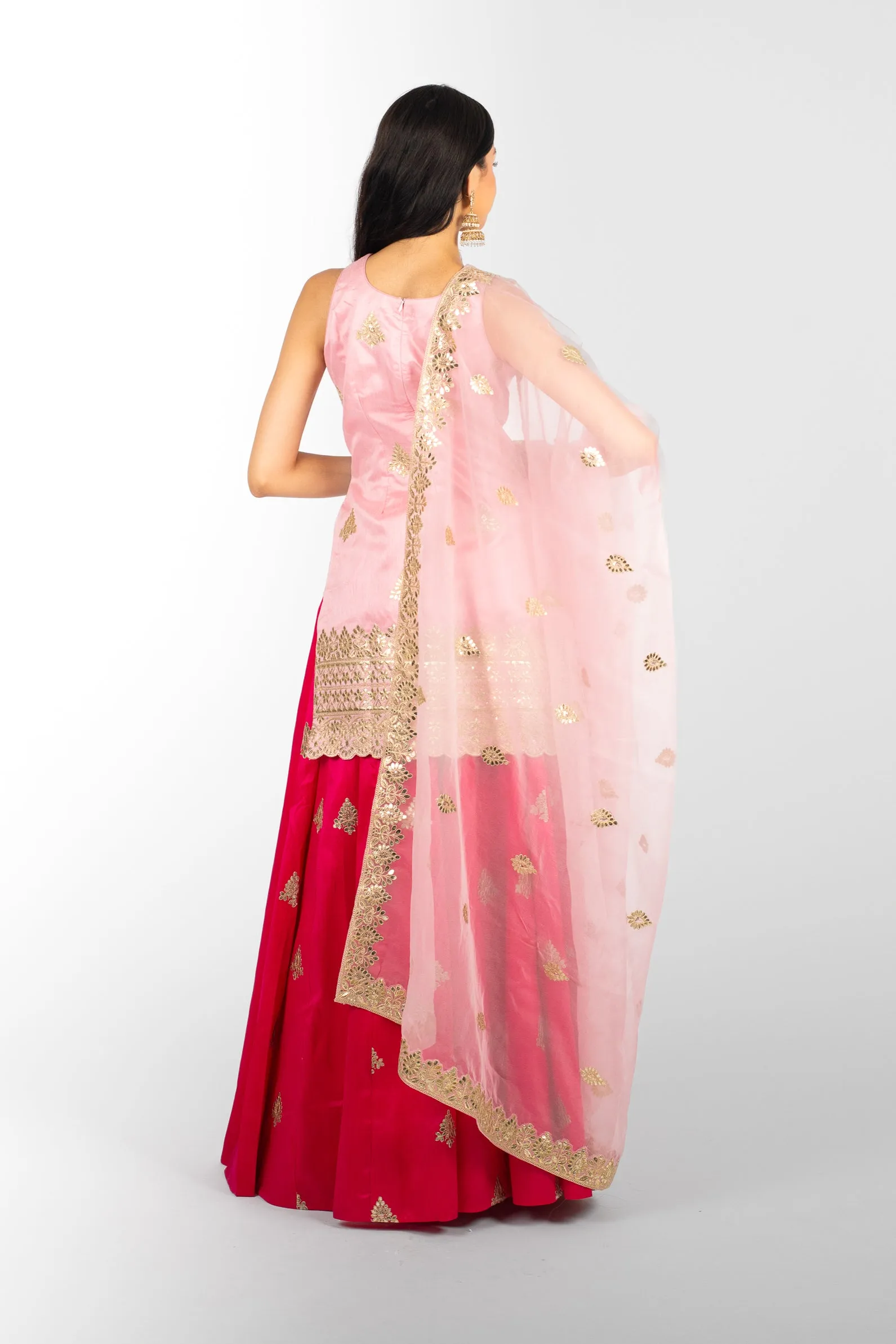 Rose Harmony Mandala Suit and Dupatta