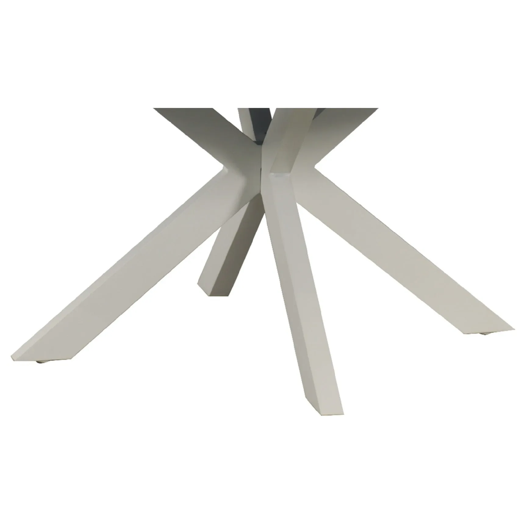 ROUND 1500mm CEMENT TOP LEGS - X SHAPE