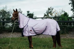 Ruby Rose Fly Mesh Combo Horse Rug // Lavender