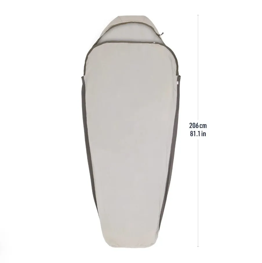Silk Blend Sleeping Bag Liner - Mummy