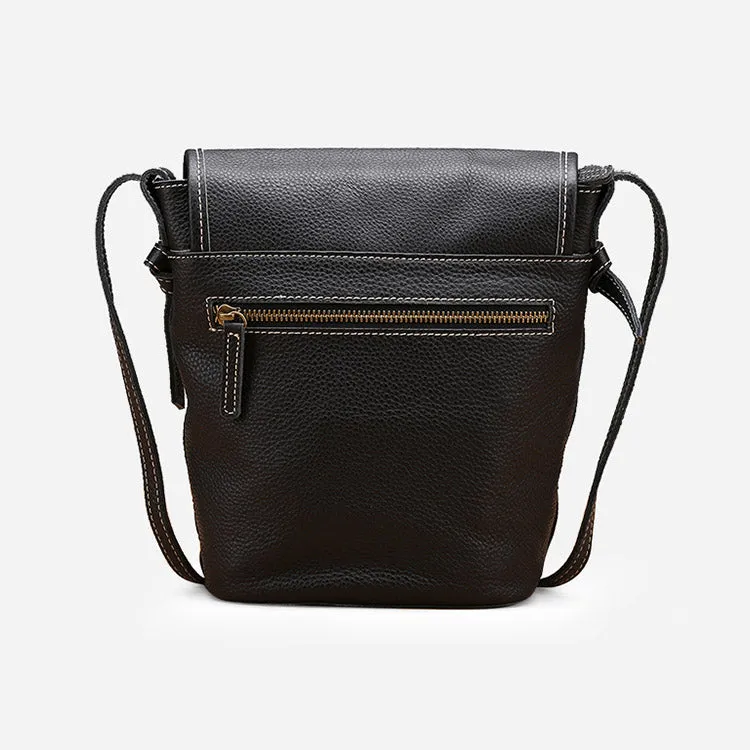 Stylish Leather Womens Bucket Bag Crossbody Bags Purse Shoulder Bag