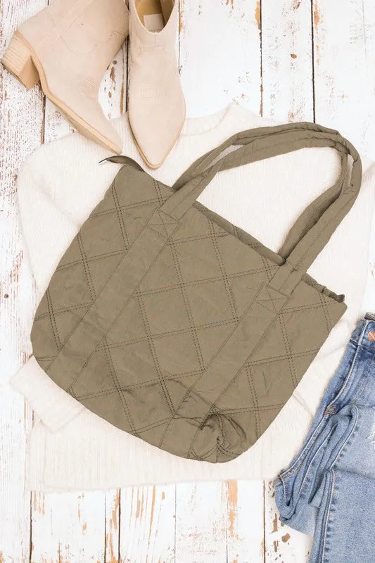 TEEK - Quilted Tote