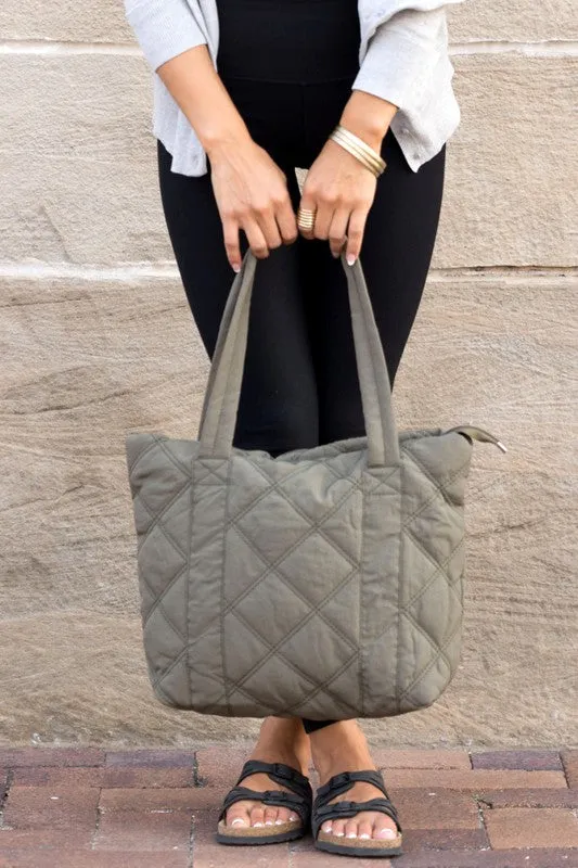 TEEK - Quilted Tote
