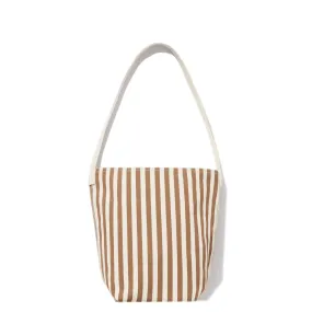 The Uma - Sand/Canvas Mini Stripe