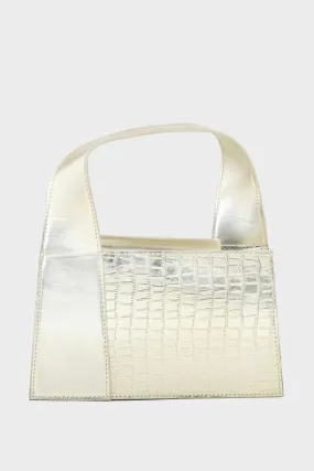 Top Handle Women Hand Bags BH0032-Golden