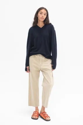 X-Bf Jean, Khaki Herringbone Twill