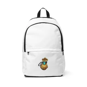 Yellow Bag Unisex Fabric Backpack